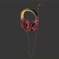 Modern Headset Bluetooth Headset 3d model