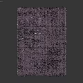 Soft Plush Square Rugs In Dark Gray For Modern Living Room Decor