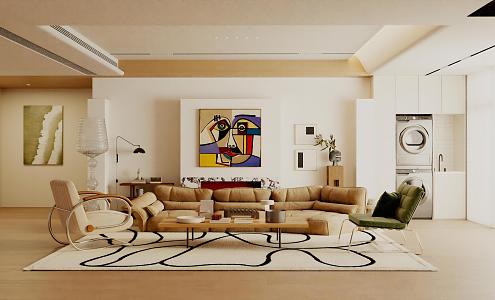 Living room 3d model