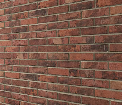Red Brick Wall Structural Components With Classic Pattern And Textured Surface 3d model
