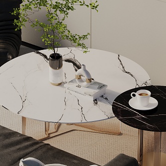 Modern coffee table 3d model