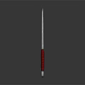 Modern Dagger Cartoon Dagger Animation Dagger Sword 3d model