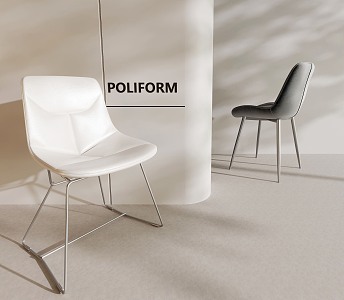 Modern Dining Chair Single Chair Leisure Chair 3d model