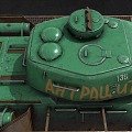 Tank T 34 85 Old Tank Vintage Tank 3d model