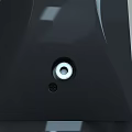 Lenovo Black Desktop Speakers With Audio Cables And Modern Design