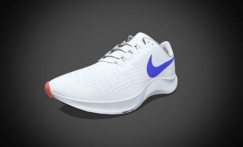 Nike sneaker Casual Shoes 3d model