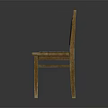Accent Chair with Wooden Frame Leather Upholstery Modern Minimalist Design and Natural Wood Grain