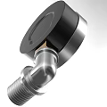 Industrial Pressure Gauge With Dual Scale