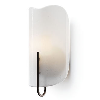 glass wall lamp 3d model