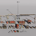 Factory Items 3d model