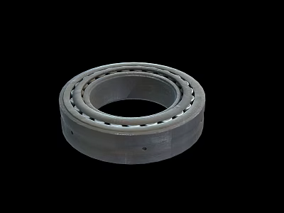 High Quality Cylindrical Roller Bearing With Inner And Outer Metal Rings 3d model