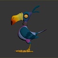 bird bird bird bird game animal cartoon animal animal realistic animal 3d model