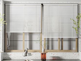 Modern venetian blinds 3d model