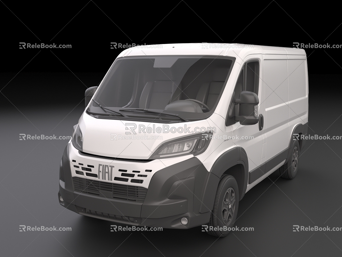 Car Van Business Car 3d model