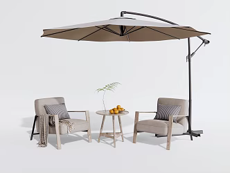 modern outdoor sofa outdoor chair 3d model