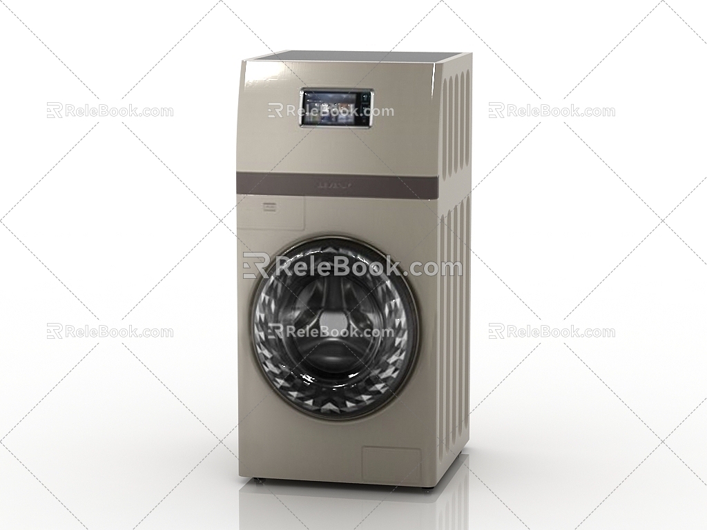 Modern washing machine 3d model