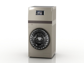 Modern washing machine 3d model