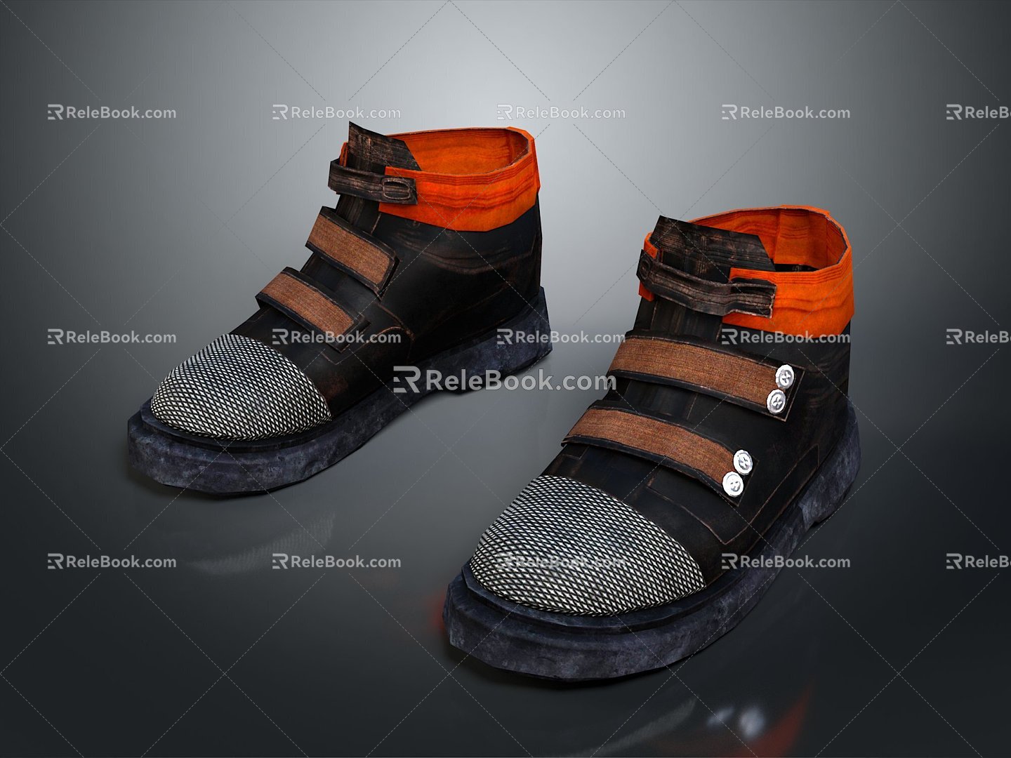 Low-top Leather Shoes Casual Leather Shoes Low-top Leather Shoes Casual Shoes Running Shoes Bean Shoes Loafers Flat Shoes 3d model