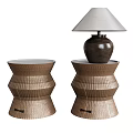 Table Lamp Reading Lampshade Table Lamp Coffee Table Side Table Low Table Round Side Table Bedside Table 3d model