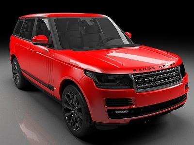 Land Rover Luxury SUV 3d model