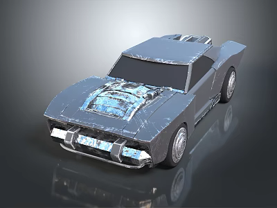 Modern Car Batmobile Sci-Fi Vehicle Vehicle 3d model Modern Car Batmobile Sci-Fi Vehicle Vehicle 3d model