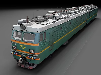 Type VL85 electric locomotive locomotive locomotive tractor 3d model