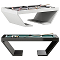 Modern billiard table 3d model