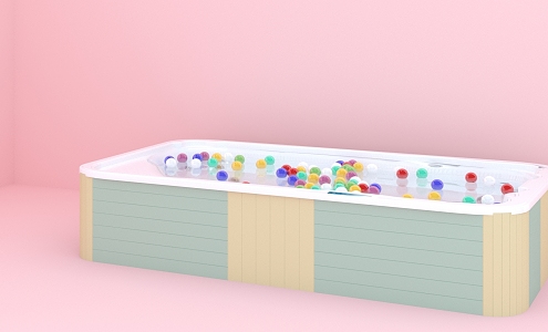 Modern Children's Pool 3d model