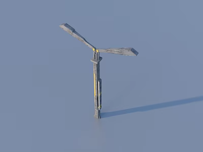 Street Light Outdoor Light Landscape Street Light 3d model