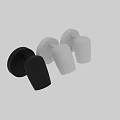 Stylish Black and White Wall Lamps with Modern Minimalist Design for Contemporary Home Interior Lighting