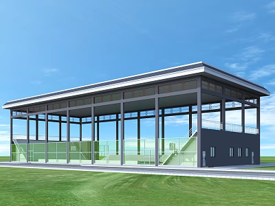 Indoor basketball court Modern basketball court 3d model Indoor basketball court Modern basketball court 3d model