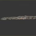 Natural Rugged Mountainous Terrain With Undulating Landscape Rock Formations And Green Vegetation