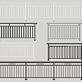 Various Modern Railing Designs With Different Color Options And Metal Frame Structures