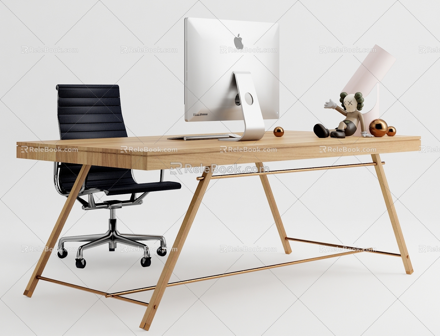 Desk SU model 3d model