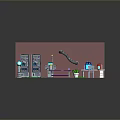 Sci-fi Items Sci-fi Components High-tech Components Sci-fi Equipment Sci-fi Scene Sci-fi Environment Game Scene 3d model