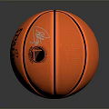 Orange Basketball With Black Stripes And Textured Surface For Daily Life Use