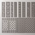 Decorative Room Dividers With Various Intricate Patterns And Geometric Designs 3d model