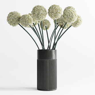 Modern vase ornaments 3d model