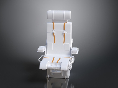 Modern Pilot Chair Pilot Seat Swivel Chair Elevator Chair 3d model