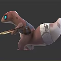 Modern Game Character Little Monster Little Monster 3d model