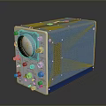 detector mine detector metal detector sci-fi detector futuristic detector concept detector 3d model
