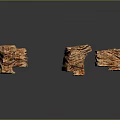 Rock Block Rock Block Rock Specimen Boulder Big Stone Block Rock Stratum Rock Stratum Rock Stratum Rock 3d model