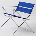Modern Leisure Chair with Chrome Metal Frame and Gray Fabric Seat for Contemporary Living Space