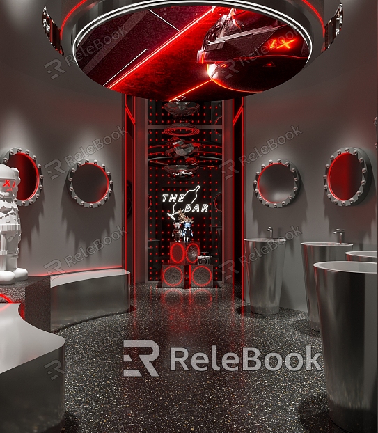 Cyberpunk Toilet model