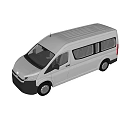White Commercial Van With Multiple Passenger Seats And Sleek Exterior Design