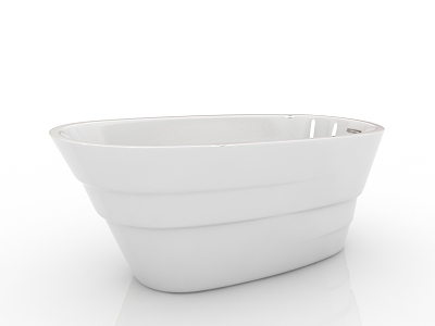 Modern Bathroom Supplies Bathtub 3d model