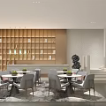 Modern Rest Area Sales Office Negotiation Room Sales Department Rest Area Hotel Lobby Office Building Office Building Lobby Rest Area 3d model