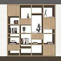 Bookcase Bookshelf Study Bookcase 3d model