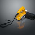 Modern Yellow Lighting Combination with Black Parts and Grey Surface Design