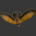 Modern Eagle Carving 3d model